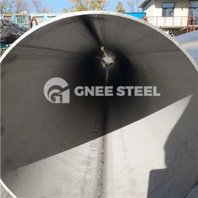 ANSI B36.10 B36.19 Tub soldat d'acer inoxidable