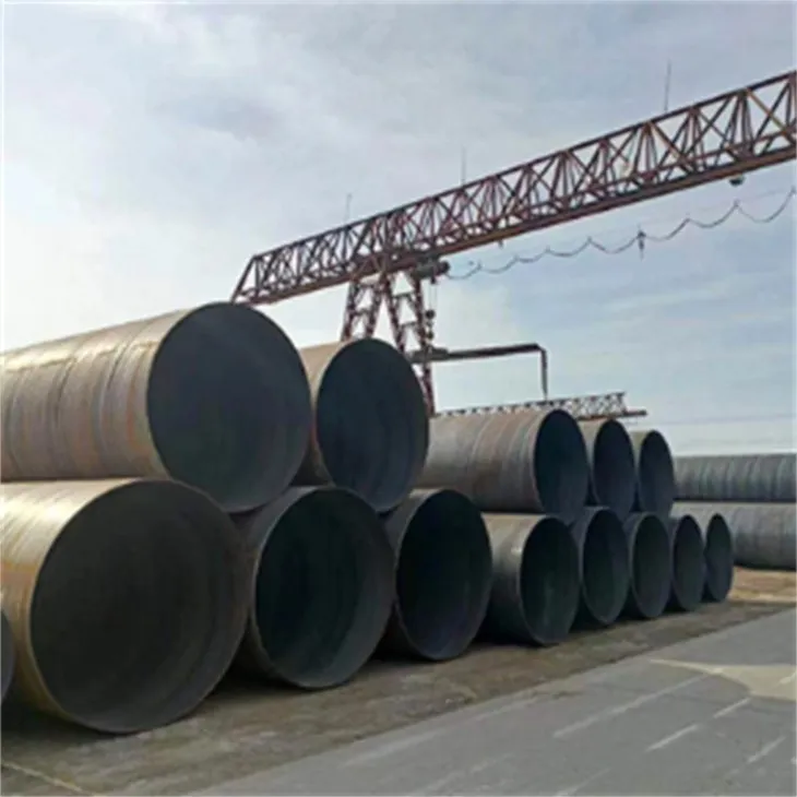 Tub d'acer SSAW al carboni soldat en espiral API 5L