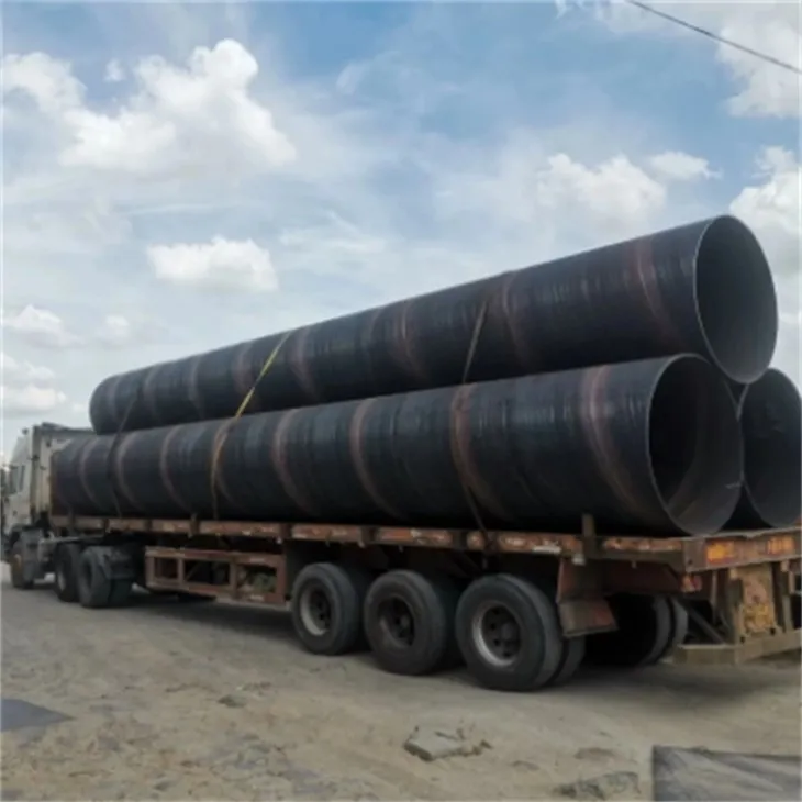 Canonada soldada en espiral ASTM A106 per a la construcció