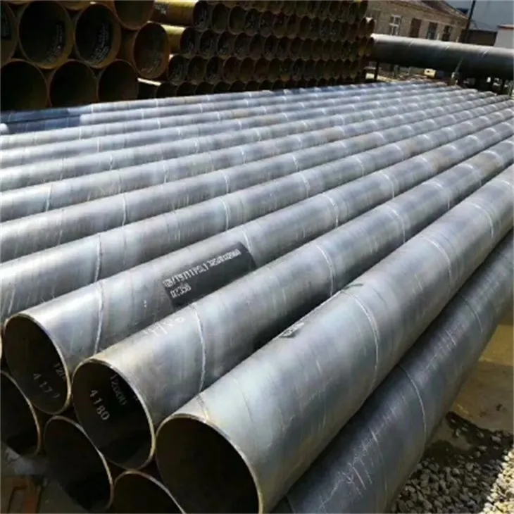 ASTM A139 Q235Tuba soldada en espiral d'acer al carboni