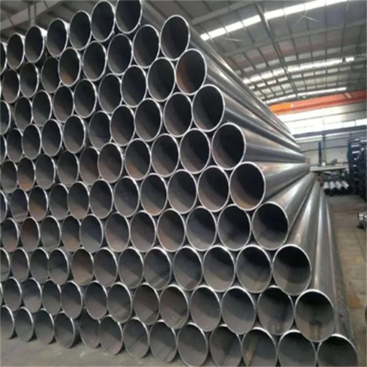 Costura recta d'acer al carboni ASTM A252 soldada