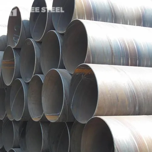 Q345 Pipa d'acer soldada en espiral de carboni per a industrial