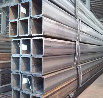 S235JR Tub d'acer estructural rectangular soldat