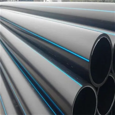 Aigua PE subterrània de plàstic negre