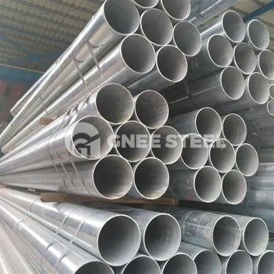 Tub d'acer soldat galvanitzat Q355B