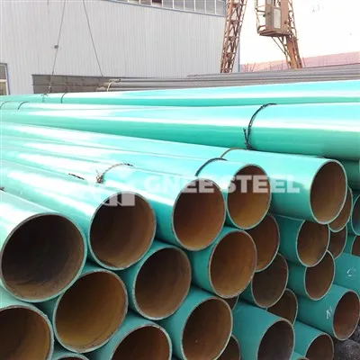 IPN8710 3PE Tub d'acer espiral anticorrosió de diàmetre més gran