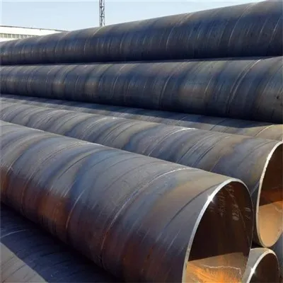 S235jr Tub negre soldat en espiral