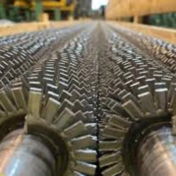 Tub d'acer amb aletes